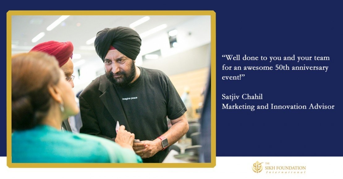 Quotes and Felicitations for the 50th Anniversary celebrations of the Sikh Foundation