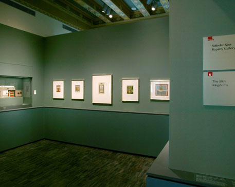 Fig. 17 & 18 Satinder Kaur Kapany Gallery of Sikh Art at the Asian Art Museum, San Francisco CA