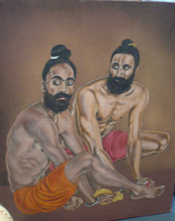 2 Sikh Men a their Laundry artist Stowitts
