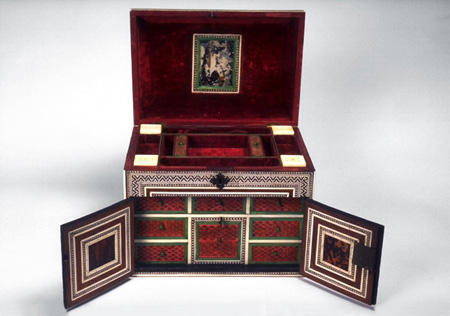 Decorated box owned by Maharaja Ranjit Singh Decorated box owned by Maharaja Ranjit Singh