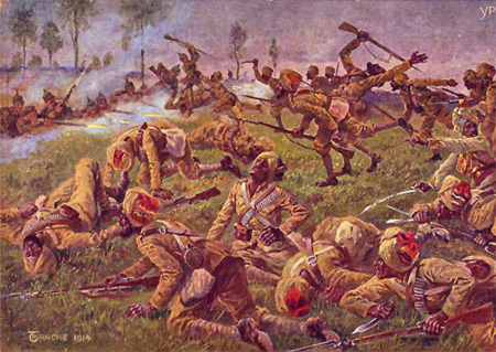 Sikh Soldiers in Battle Sikh Soldiers in Battle