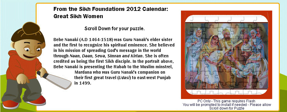 Puzzles-Great-Sikh-Women-bebe-nanaki