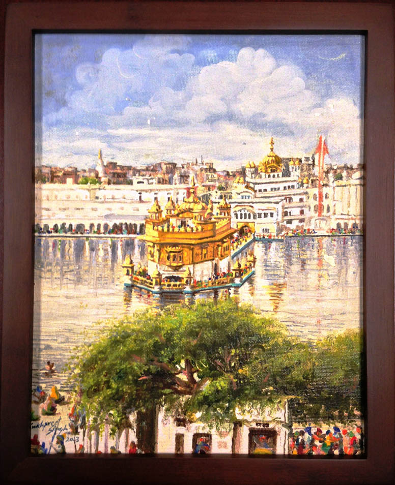 Original Sikh Art -Paintings of the Golden Temple by Sukhpreet Singh Original Sikh Art -Paintings of the Golden Temple by Sukhpreet Singh