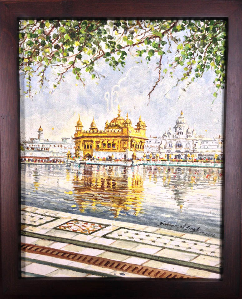 Original Sikh Art -Paintings of the Golden Temple by Sukhpreet Singh Original Sikh Art -Paintings of the Golden Temple by Sukhpreet Singh