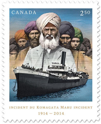 Komagata Maru Commemorative Stamp Komagata Maru Commemorative Stamp