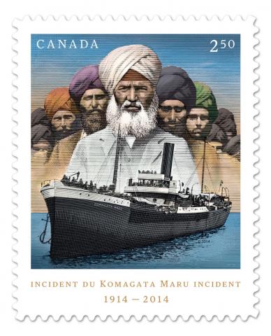 Meet the Artist and Designer Behind Canada’s New Komagata Maru Postage Stamp Meet the Artist and Designer Behind Canada’s New Komagata Maru Postage Stamp