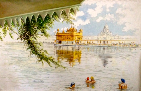 Golden Temple Large Canvas 2