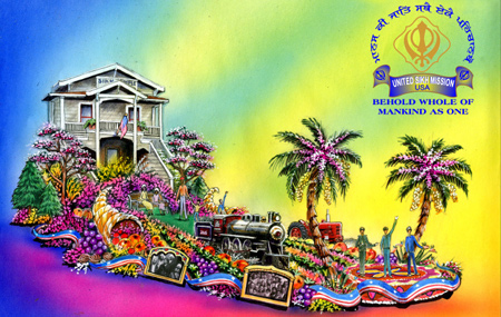 Sikh American Float in Rose Parade Sikh American Float in Rose Parade