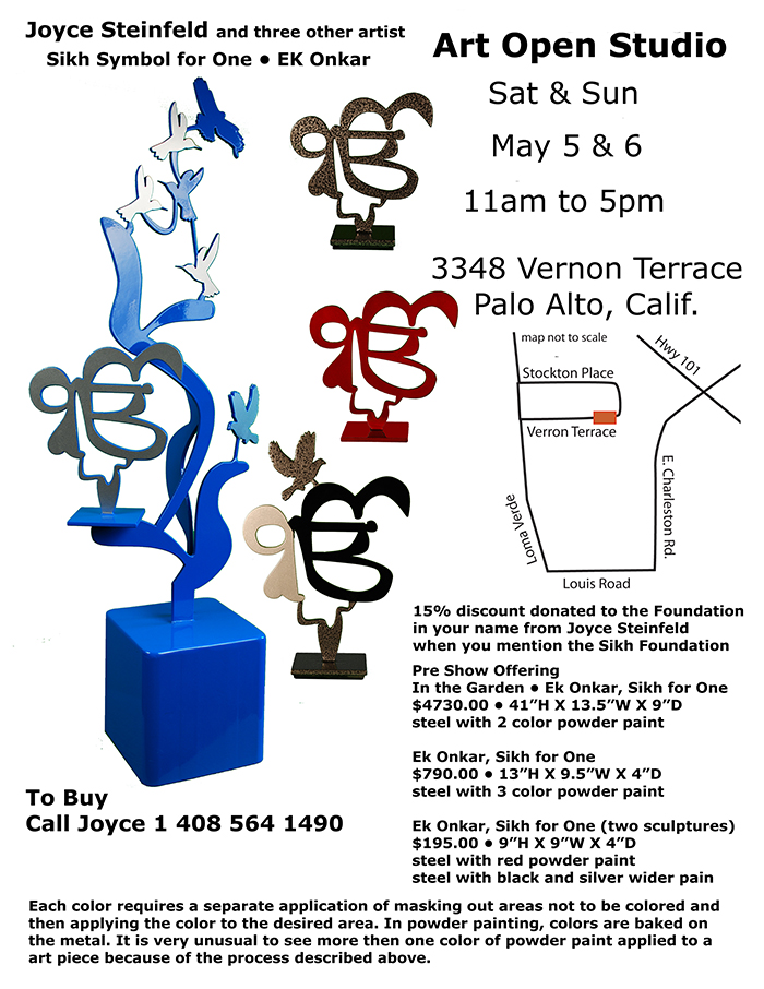 Sikh Art at Silicon Valley Open Studios – May 5-6 2018