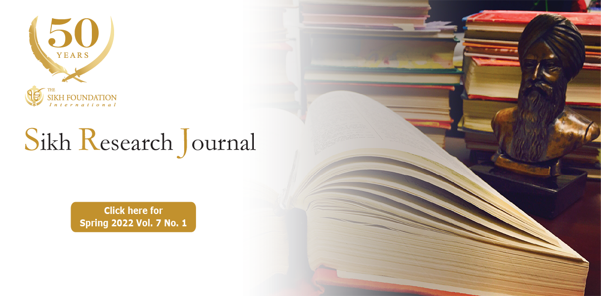 The Sikh Research Journal - Latest Addition