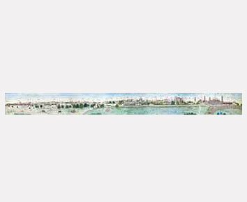 Sikh Art Watch - A PANORAMIC VIEW OF THE CITY OF LAHORE PUNJAB, CIRCA 1840 AD Sikh Art Watch - A PANORAMIC VIEW OF THE CITY OF LAHORE PUNJAB, CIRCA 1840 AD