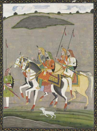 Sikh Art Watch - A RAJA HARI SINGH ON HORSEBACK
PUNJAB PLAINS, CIRCA 1840 Sikh Art Watch - A RAJA HARI SINGH ON HORSEBACK