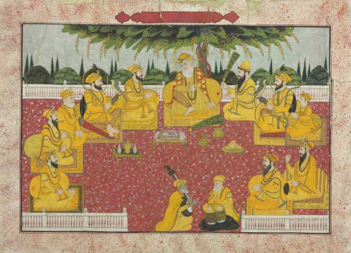Sikh Art Watch - THE FESTIVAL OF BASANT PANCHMI
CIRCA 1850 Sikh Art Watch - THE FESTIVAL OF BASANT PANCHMI
CIRCA 1850
