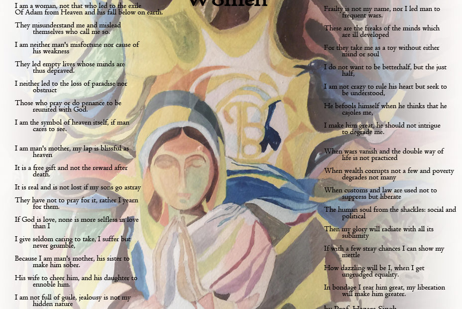 Women – a Poem by Prof. Hazara Singh