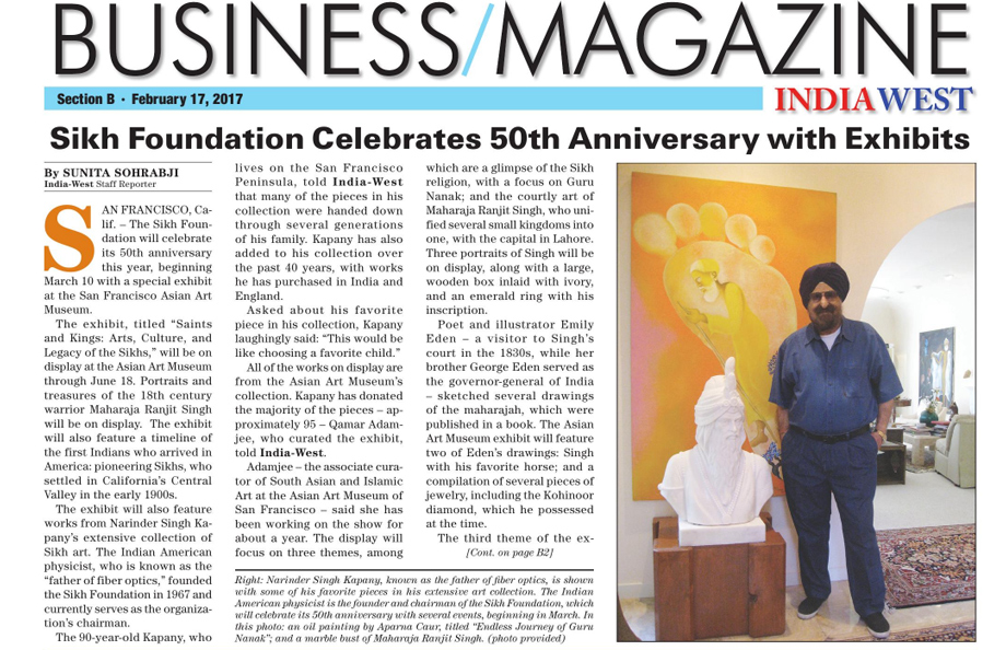 The Sikh Foundation in the News