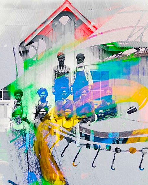 An artist reanimates the untold stories of Sikhs in Canada through digital collages An artist reanimates the untold stories of Sikhs in Canada through digital collages