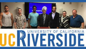 Annual Report from the UCR Saini Chair