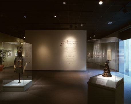 View of the “Arts of the Sikh Kingdoms" exhibit at the Victoria & Albert Museum in London (1999)