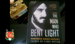 Sikh Foundation donated 150 copies of The Man Who Bent Light by Dr. Narinder Singh Kapany to the Punjabi Golfers Association