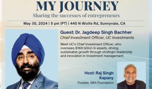 My Journey Series - Dr. Jagdeep Singh Bachher